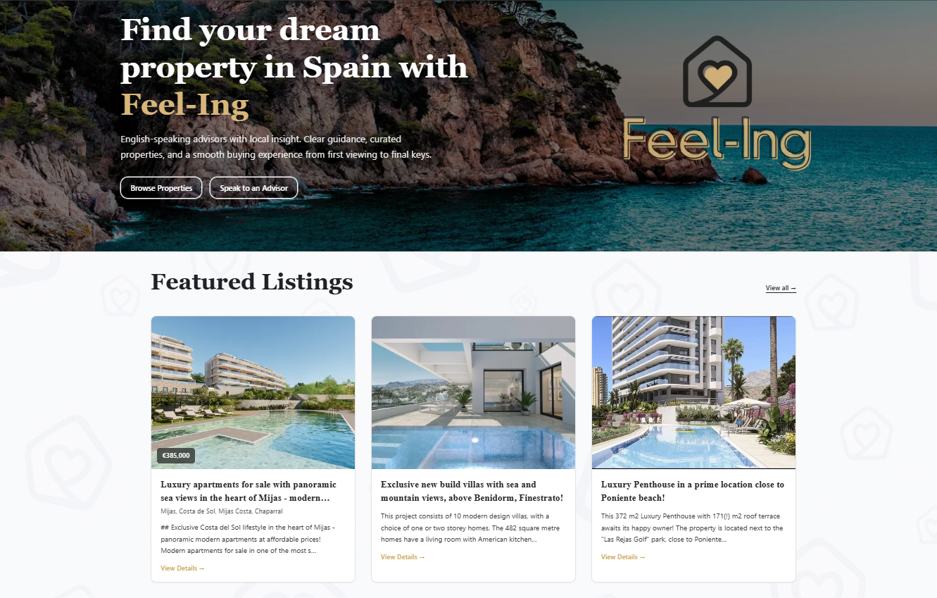 Feel-Ing ingatlanplatform